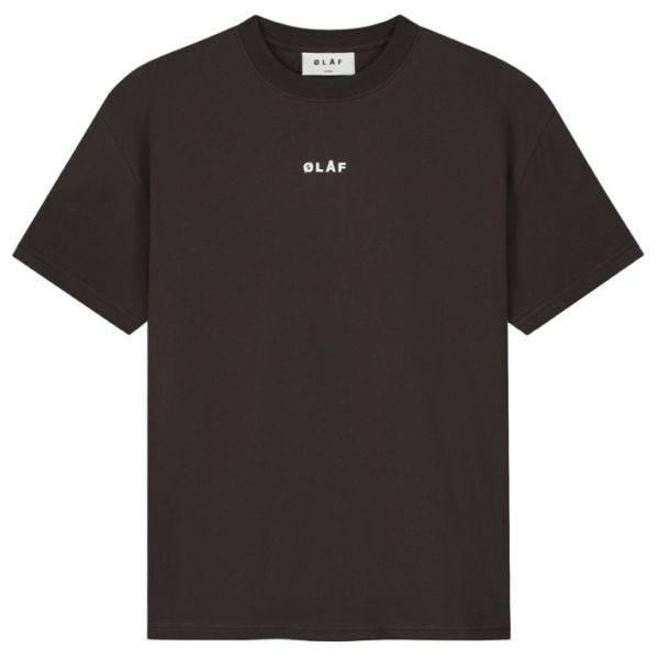 Olaf Block T-shirt Bruin
