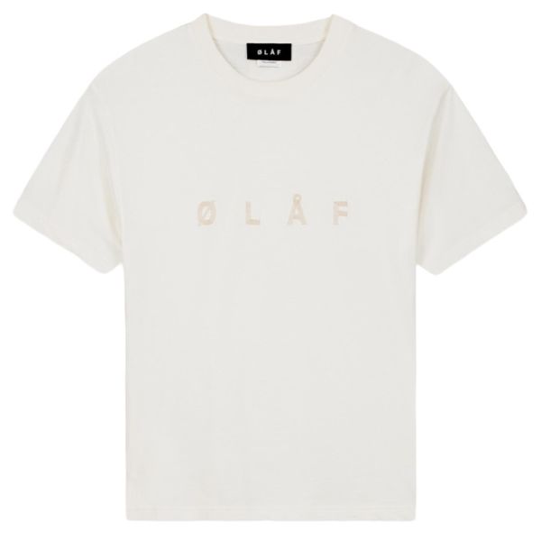 Olaf Chainstitch T-shirt Off White
