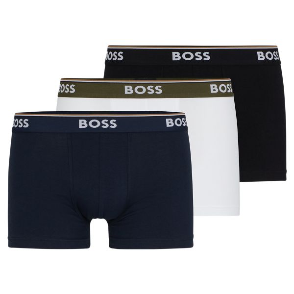 Boss Trunk Boxer 3-Pack Navy/Wit/Zwart