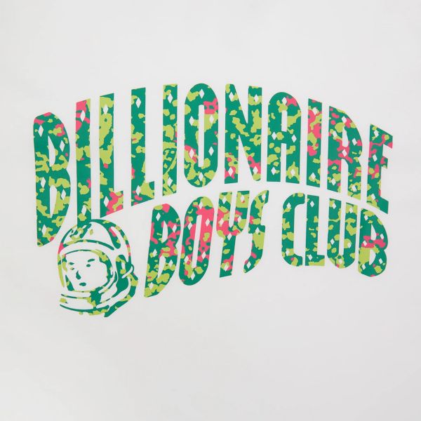 Billionaire Boys Club Jungle Camo Arch Logo T-shirt Wit