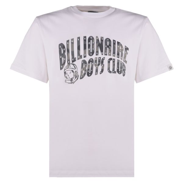 Billionaire Boys Club Camo Arch Logo T-shirt Wit