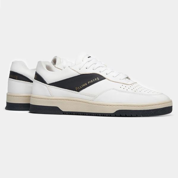 Filling Pieces Ace Spin Sneaker Wit/Zwart
