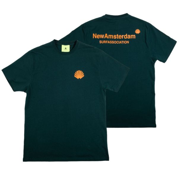 New Amsterdam Surf Association Logo T-shirt Donker Groen