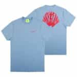 New Amsterdam Surf Association Coral T-shirt Blauw