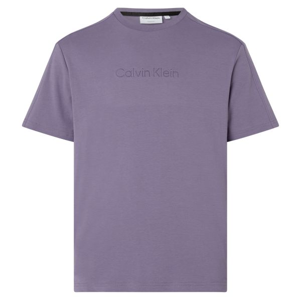 Calvin Klein Comfort Debossed Logo T-shirt Paars