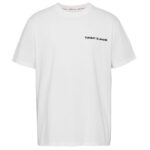 Tommy Jeans Linear Chest T-shirt Wit