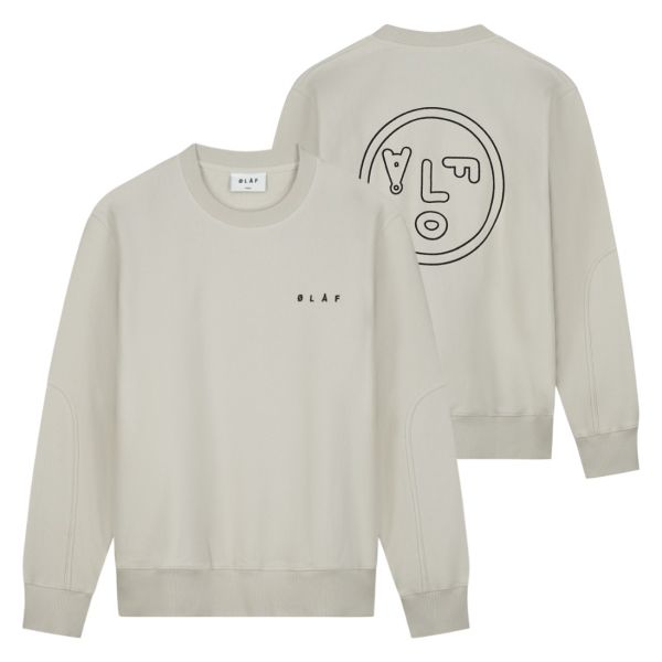 Olaf Face Sweater Off White