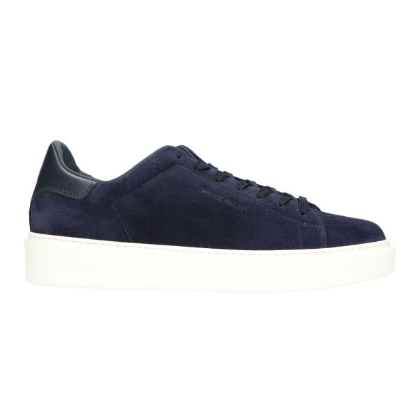 Woolrich Classic Court Suede Sneaker Navy