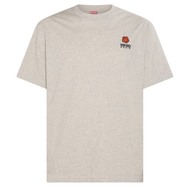 Kenzo Boke Flower Crest T-shirt Grijs