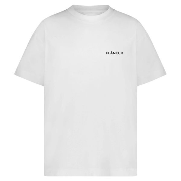 Flâneur Essential T-shirt Wit