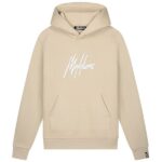 malelions men duo essentials hoodie beige