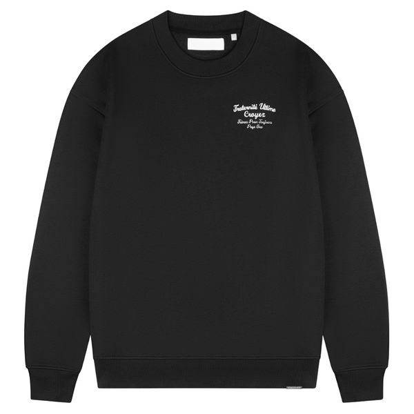 croyez fraternité sweater zwart