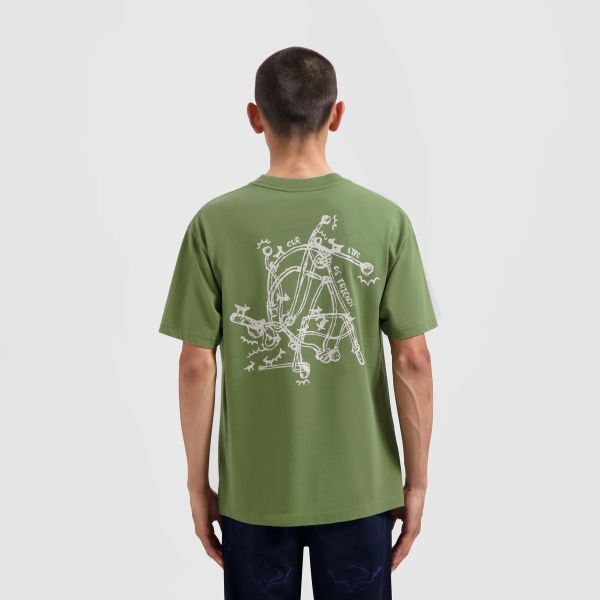 Olaf Knot T-shirt Groen