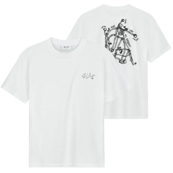 Olaf Knot T-shirt Wit