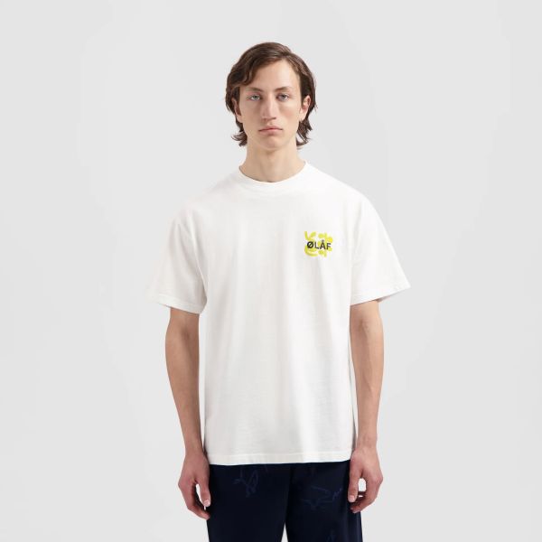 Olaf Vine T-shirt Wit