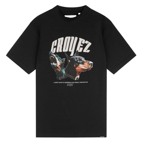 Croyez Fiercly Protective T-shirt Zwart