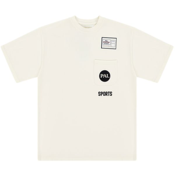PAL Sporting Goods Broadcast Pocket T-shirt Off White