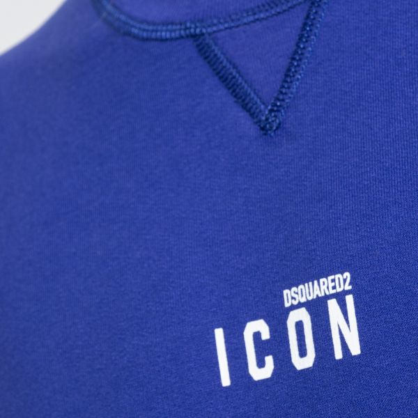 Dsquared2 Mini Icon Sweater Donker Blauw
