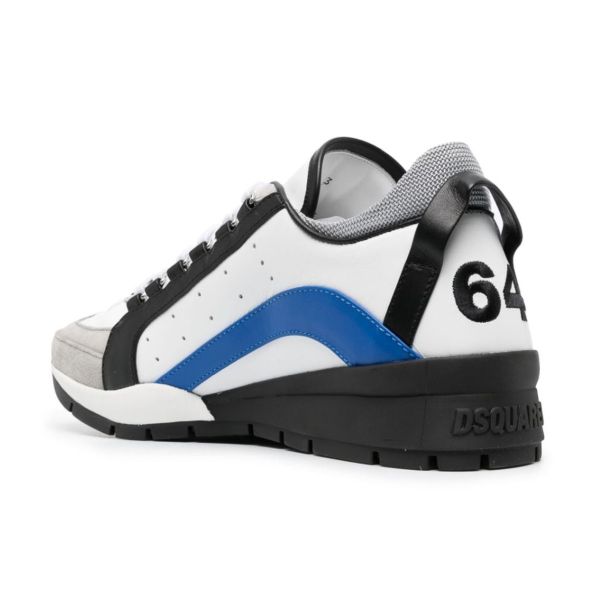 Dsquared2 Legendary Sneaker Wit Zwart Blauw Mezaldy