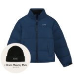 olaf puffer blauw