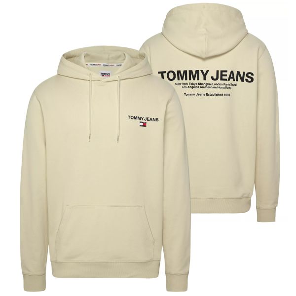 Tommy Jeans Regular Entry Graphic Hoodie Off White