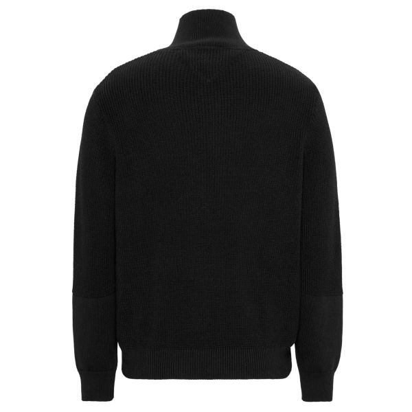 Tommy Jeans Regular Mix Tech Sweater Zwart