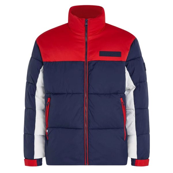 Tommy Hilfiger New York Puffer Navy/Rood/Wit