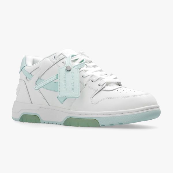 Off-White Out Of Office Sneaker Wit/Mint