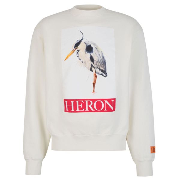 Heron Preston Heron Bird Painted Sweater Wit