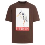 Heron Preston Heron Bird Painted T-shirt Bruin