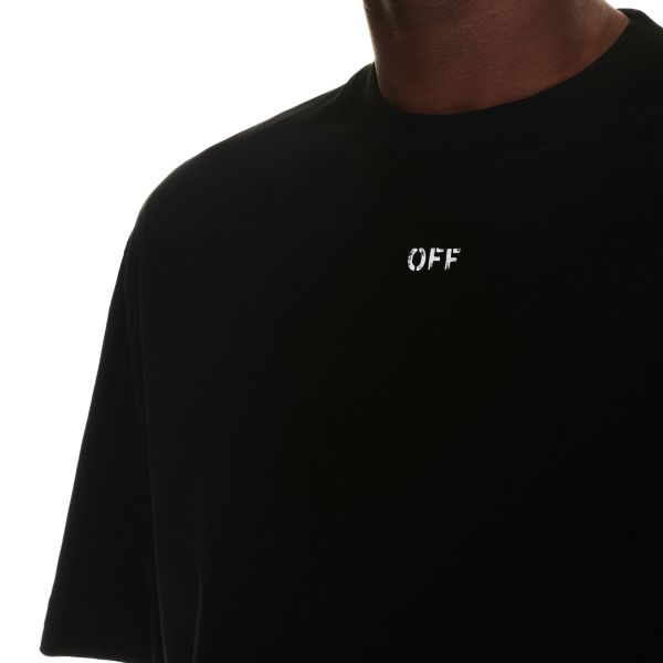 Off-White Off Stamp Skate T-shirt Zwart