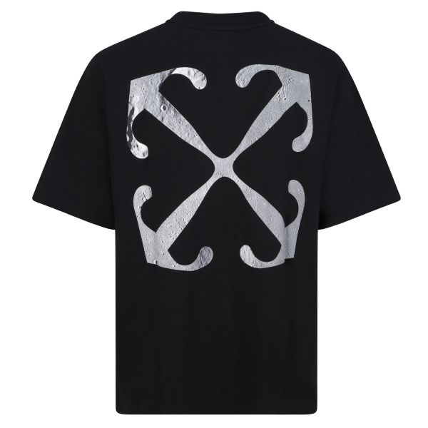 Off-White Lunar Arrow Skate T-shirt Zwart