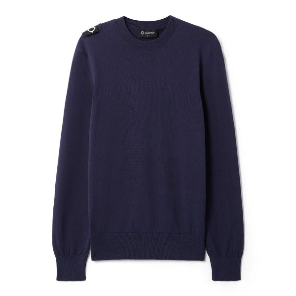 Ma.strum Knitted Sweater Navy