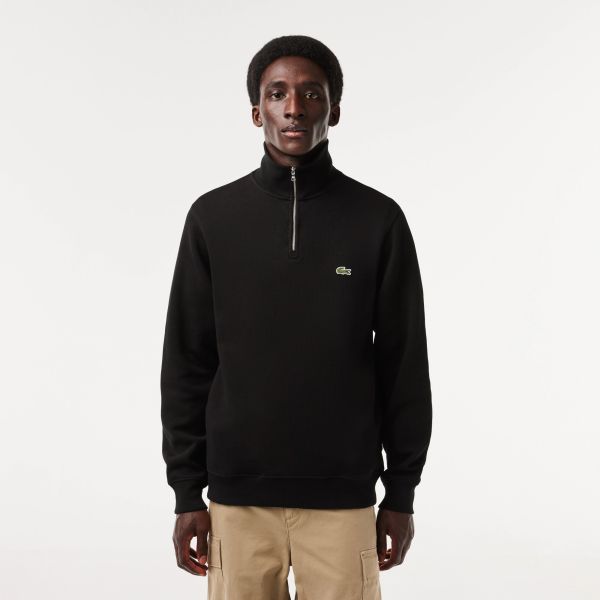 Lacoste Half Zip Sweater Zwart
