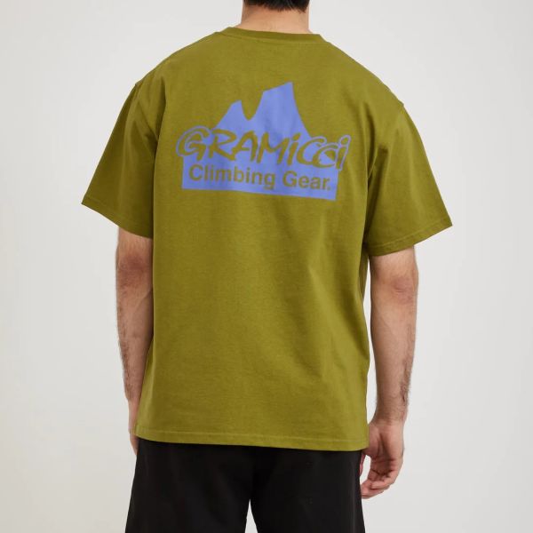 Gramicci Climbing Gear T-shirt Groen