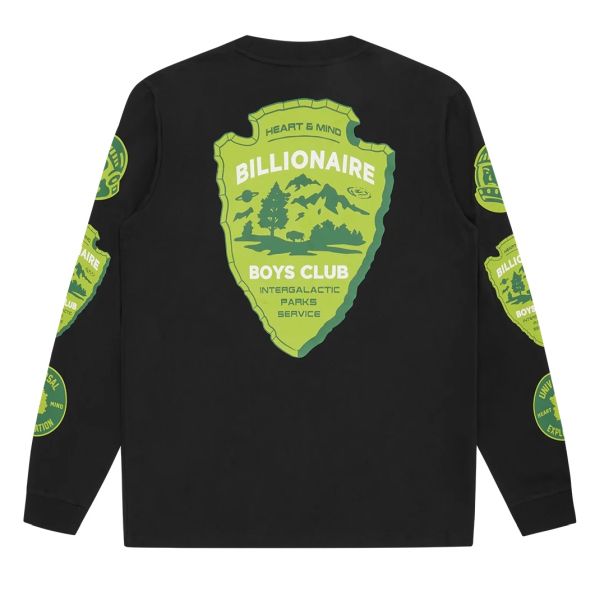Billionaire Boys Club Parks Longsleeve T-shirt Zwart