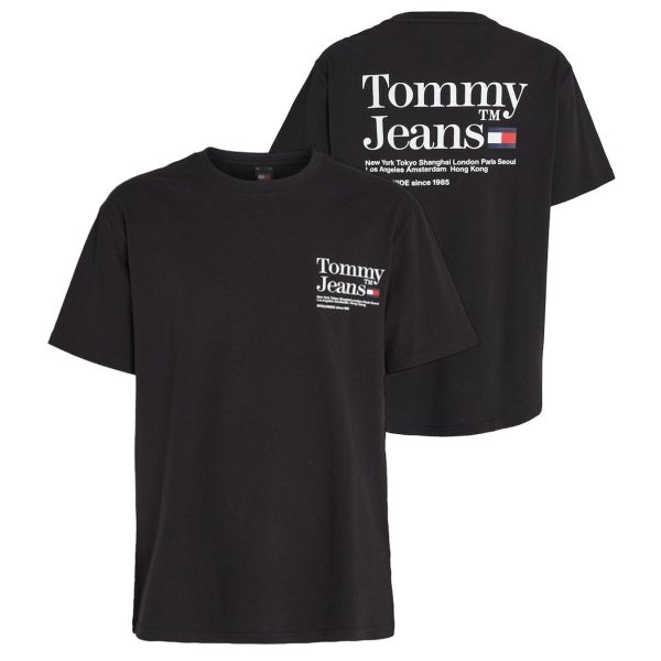 Tommy Jeans Modern Tommy T-shirt Zwart