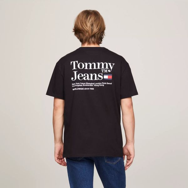 Tommy Jeans Modern Tommy T-shirt Zwart