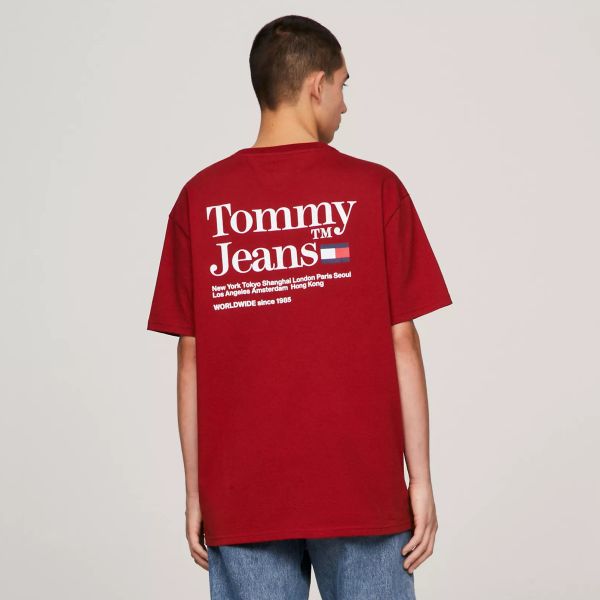 Tommy Jeans Modern Tommy T-shirt Rood