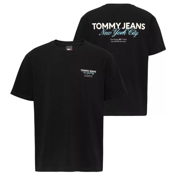 Tommy Jeans Color Pop T-shirt Zwart