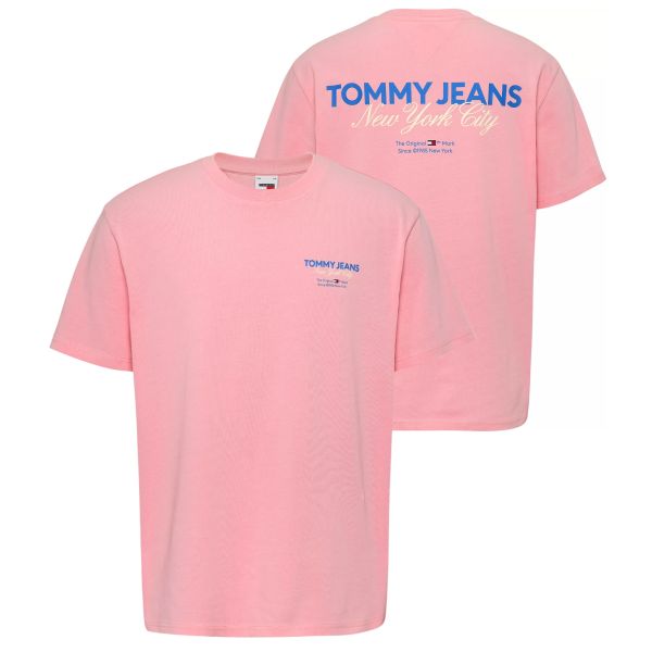 Tommy Jeans Color Pop T-shirt Roze