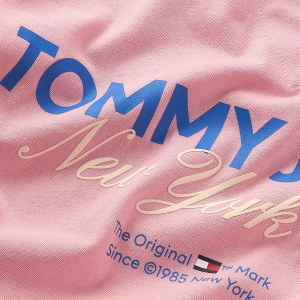 Tommy Jeans Color Pop T-shirt Roze