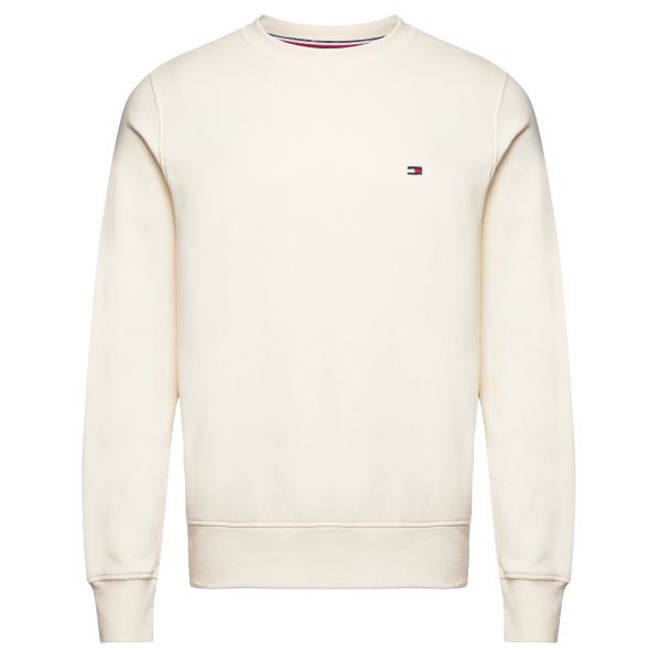 Tommy Hilfiger Flag Logo Sweater Off White