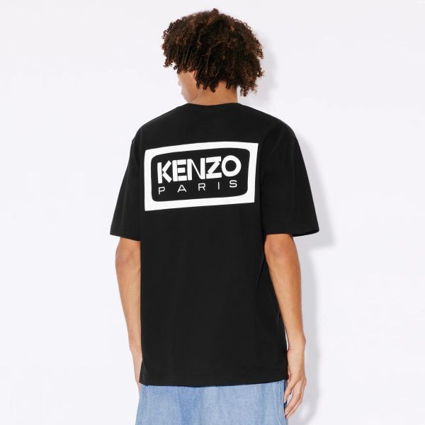 Kenzo Bicolor Kenzo Paris Classic T-shirt Zwart