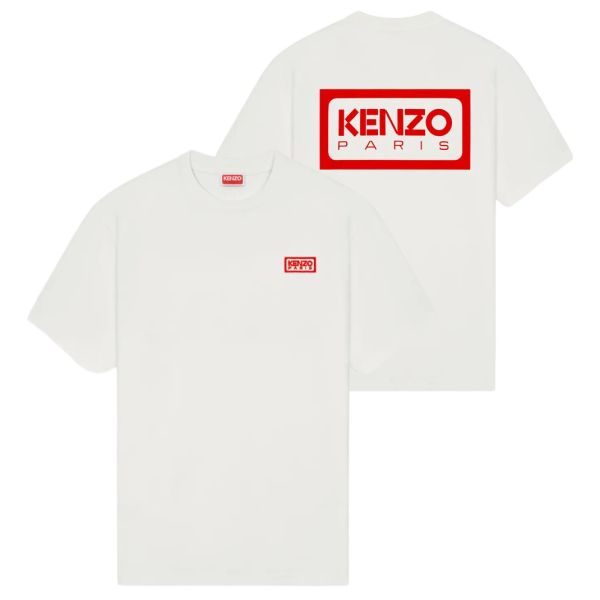 Kenzo Bicolor Kenzo Paris Classic T-shirt Off White