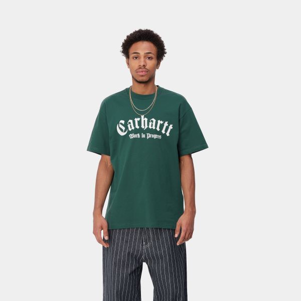 Carhartt Onyx T-shirt Donker Groen