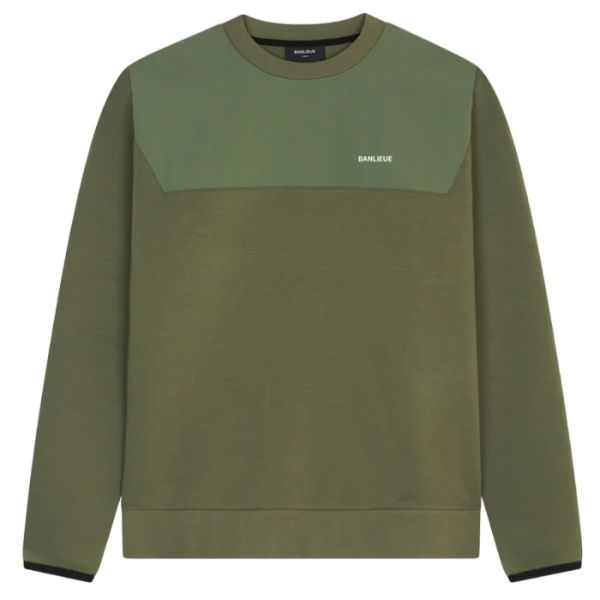 Banlieue 3D Top Sweater Groen