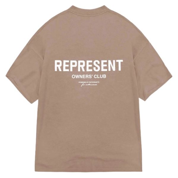 Represent Owners Club T-shirt Beige