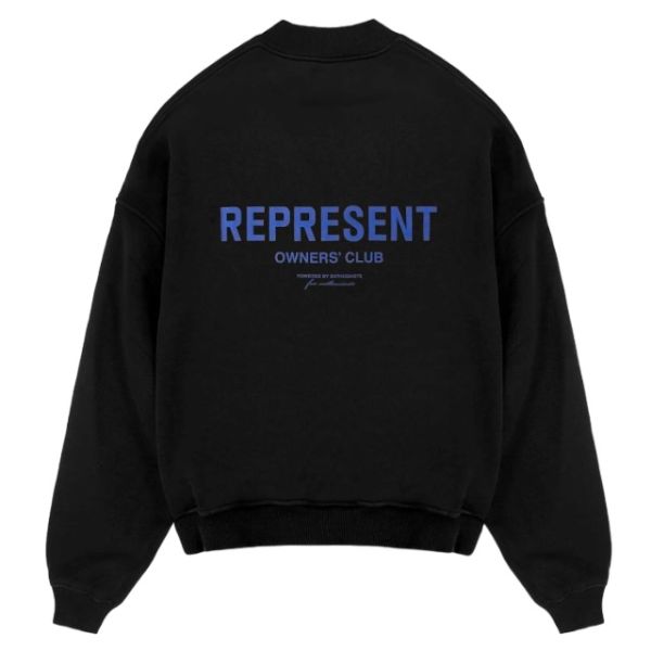 Represent Owners Club Sweater Zwart/Blauw