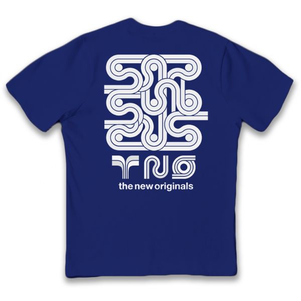 The New Originals Supergraphic T-shirt Blauw
